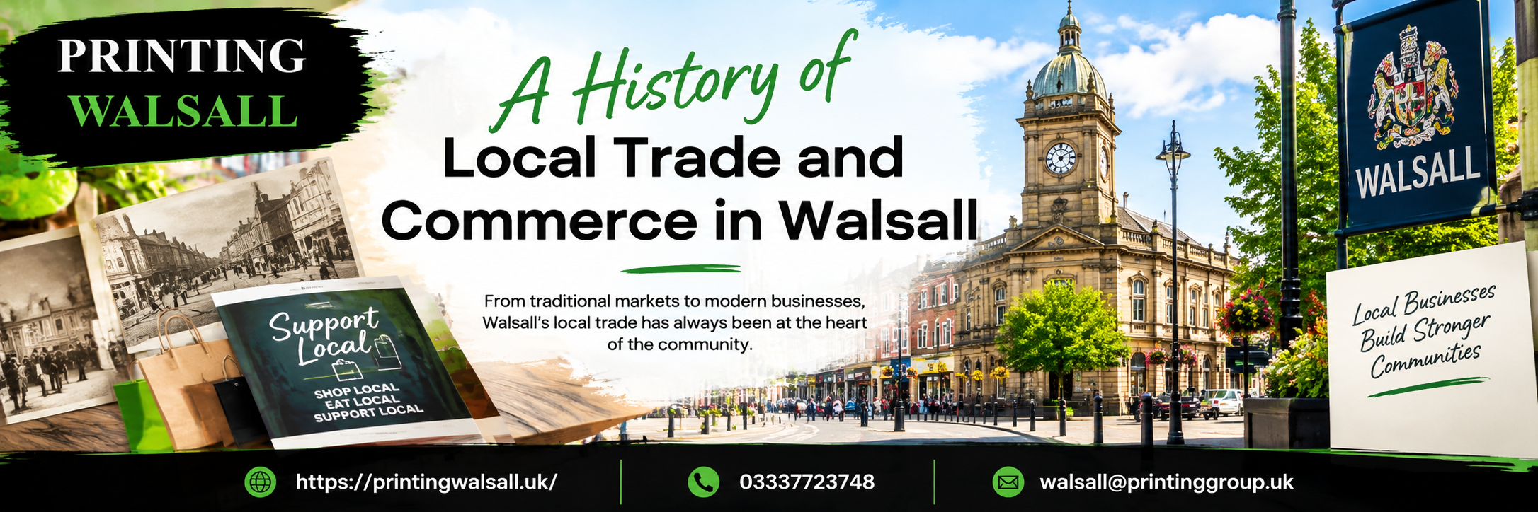 A History of Local Trade and Commerce in Walsall